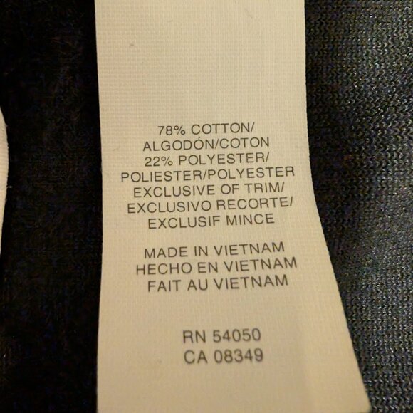 Jones New York Sport Black Velour Zip Jacket | Excellent Condition, Size 2X - Picture 13 of 14